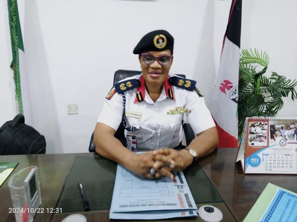 Kogi State Commandant of NSCDC Esther Akinlade
