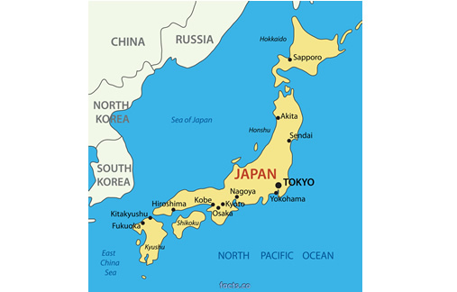 Map of Japan