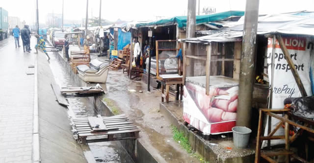 Some of the illegal structures
