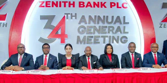 Zenith Bank Annual General Meeting AGM