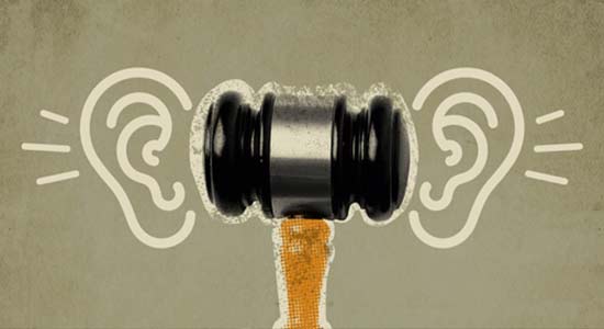 court and media