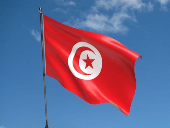 tunisia 5ft x 3ft flag 1 791 p