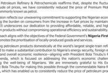 Dangote Petroleum Refinery Price Stability 660x330