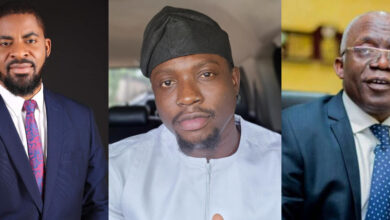 Deji Adeyanju Verydarkman Femi Falana