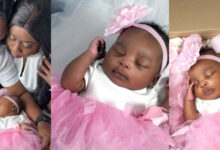 Gospel singers Nikki Laoye and Soul Snatcha share photos of their first child as they reveal the new