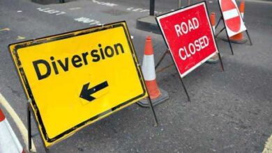 Lagos Road diversion 1