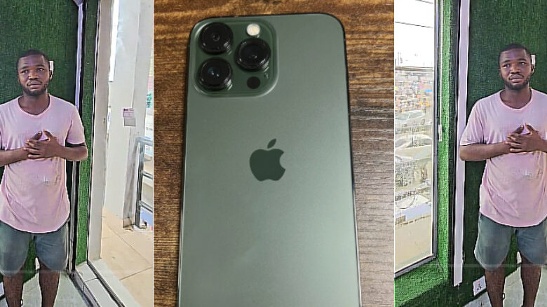 Man iphone 13 pro max
