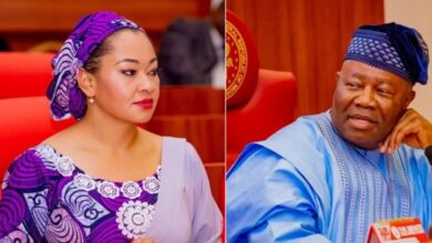 Senator Natasha Akpoti Uduaghan and Akpabio 660x330
