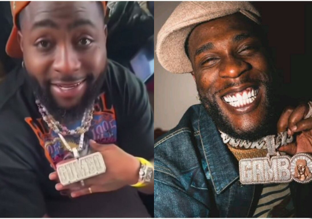 burna davido chain