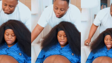 pregnanat lady husband
