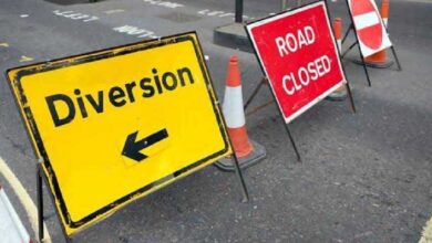 road diversion