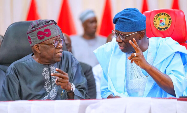 Tinubu and Sanwo olu